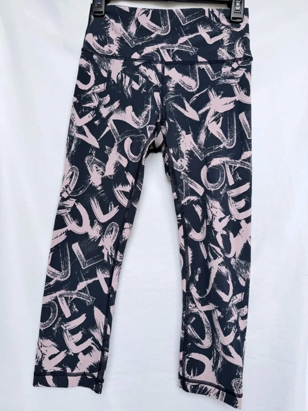 Lululemon Wunder Under High-Rise Crop Leggings - Graffiti Pop - Size 6